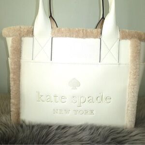 Kate Spade New York Faux Shearling Jett Tote